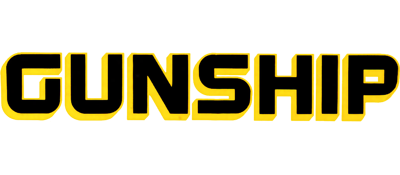 Gunship logo for ZX Spectrum